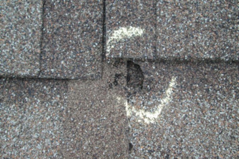 Potential Hail Damage Spots